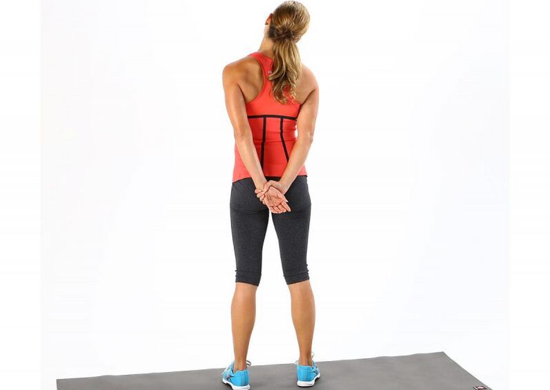 Nackenübungen bei Osteochondrose